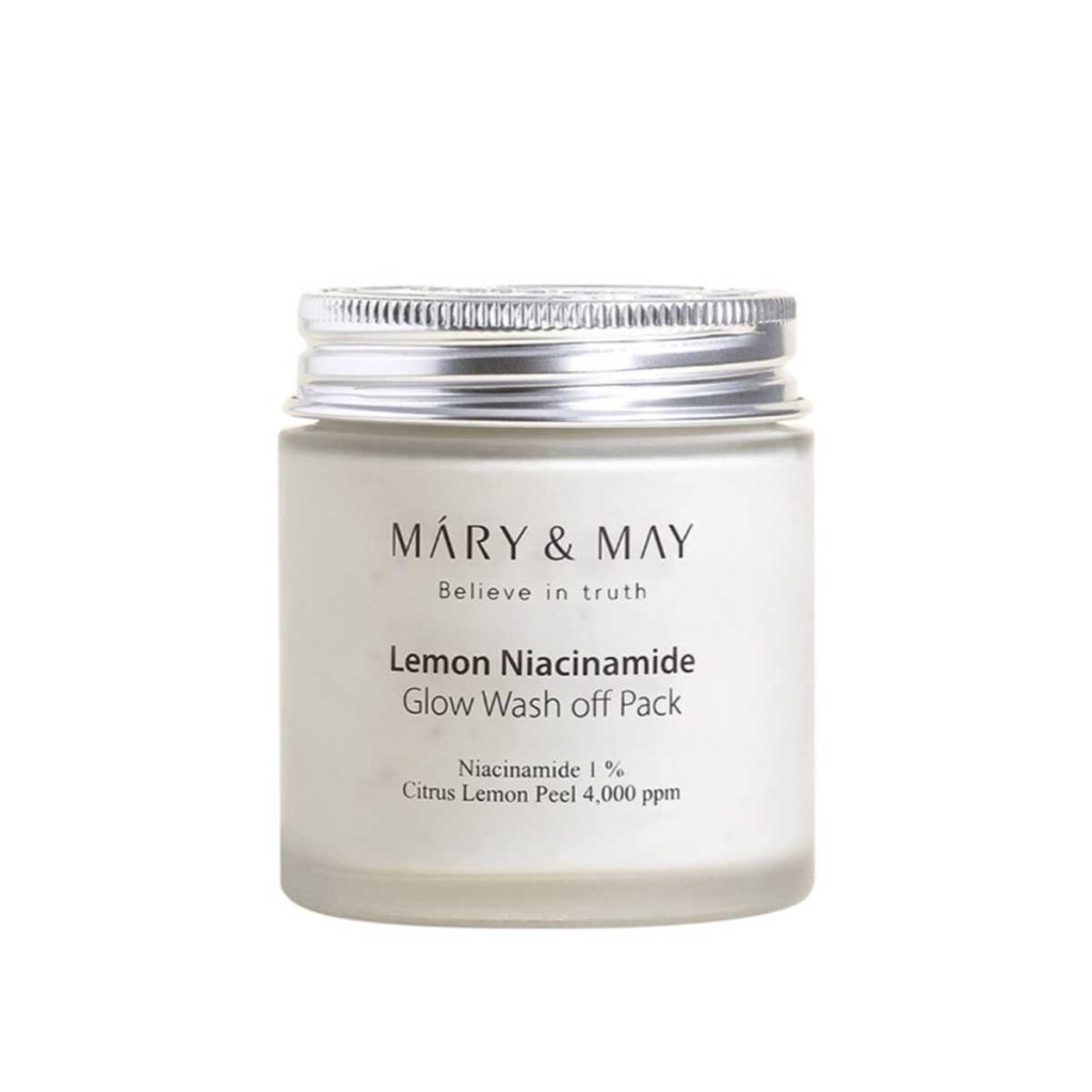 MARY & MAY Lemon Niacinamide Glow Wash Off Pack