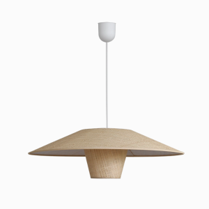 Abajur de teto em Rattan