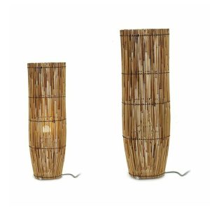Luminária de chão em Bambu Natural