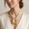 Choker Blossom Gold & Mesh